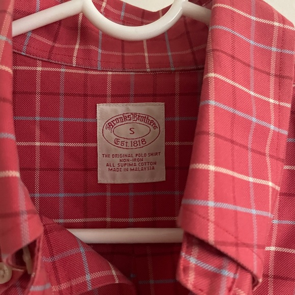 Red Brooks Brothers Button Up - Small - Picture 2 of 4